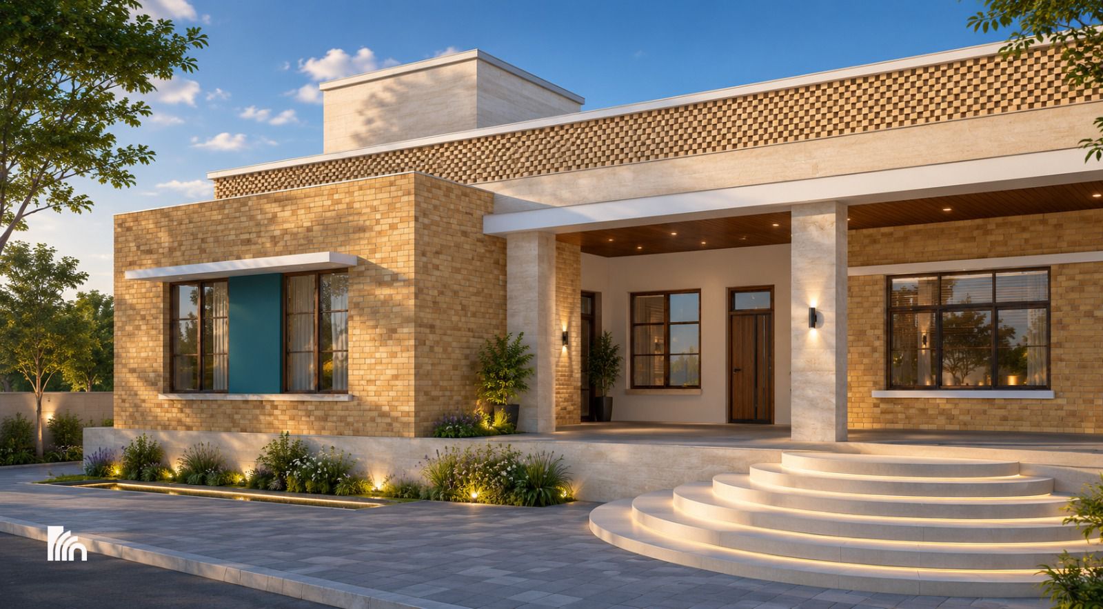 Modern luxury house design by Arcavea Architects